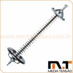 Isolador Bastao polimerico 69kV concha bola
