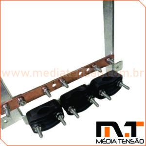 Suporte abracadeira cabos