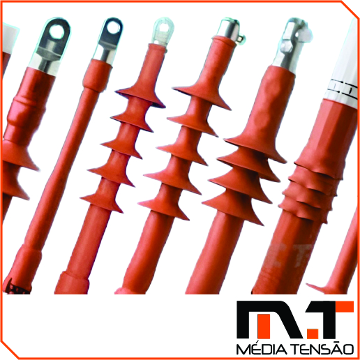 Terminações TFTI e TFTO TE Connectivity para Cabos de Média Tensão